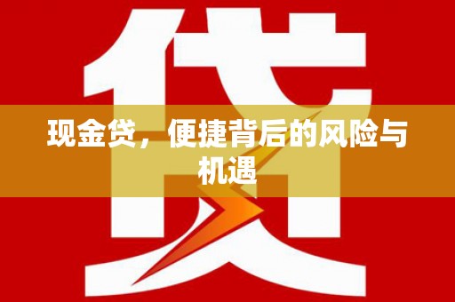 龙游现金贷，便捷背后的风险与机遇