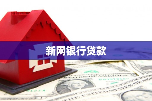 龙游新网银行贷款