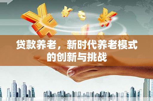 龙游贷款养老，新时代养老模式的创新与挑战