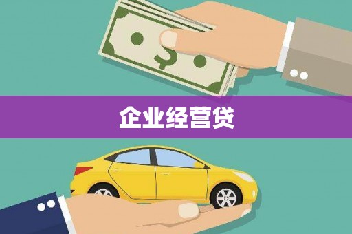龙游企业经营贷