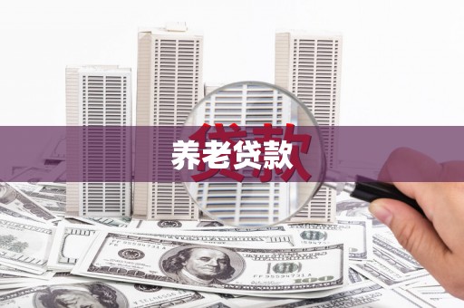 龙游养老贷款