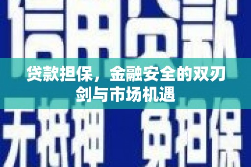 龙游贷款担保，金融安全的双刃剑与市场机遇