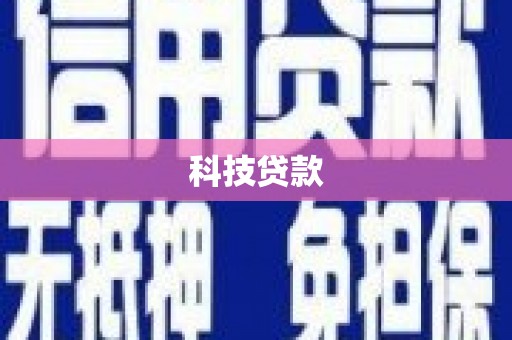 龙游科技贷款