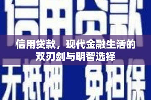 龙游信用贷款，现代金融生活的双刃剑与明智选择