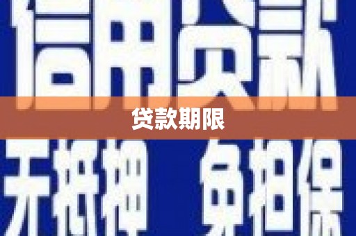 龙游贷款期限