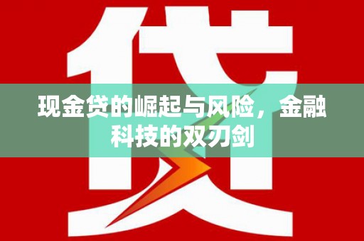 龙游现金贷的崛起与风险，金融科技的双刃剑