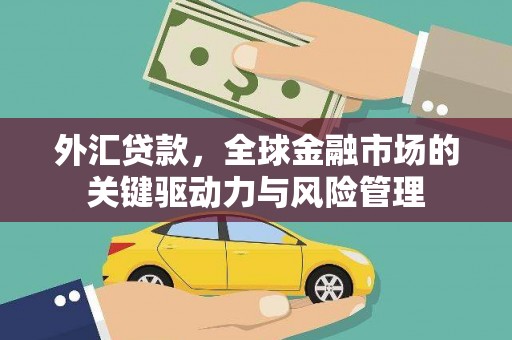 龙游外汇贷款，全球金融市场的关键驱动力与风险管理