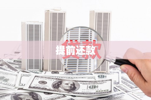 龙游提前还款