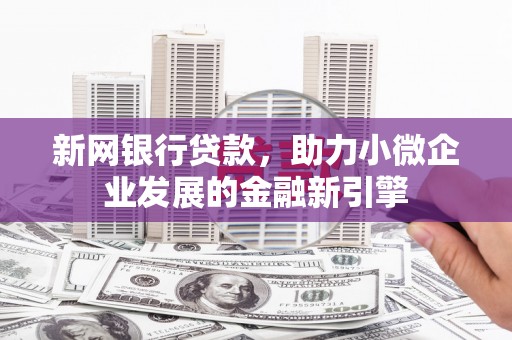 龙游新网银行贷款，助力小微企业发展的金融新引擎