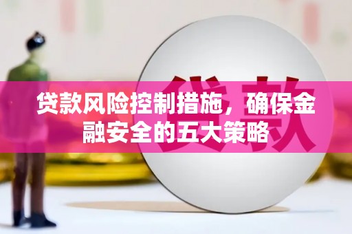 龙游贷款风险控制措施，确保金融安全的五大策略