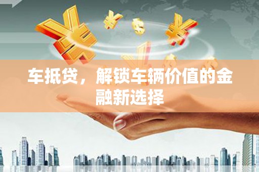 龙游车抵贷，解锁车辆价值的金融新选择