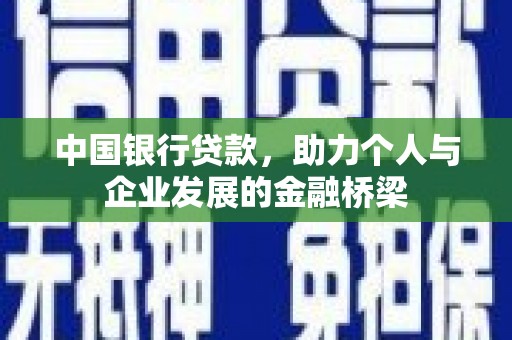龙游中国银行贷款，助力个人与企业发展的金融桥梁