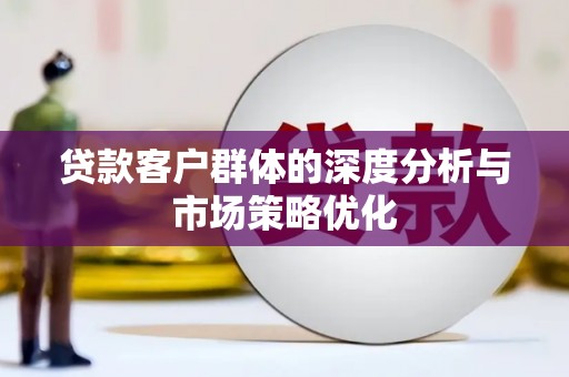 龙游贷款客户群体的深度分析与市场策略优化