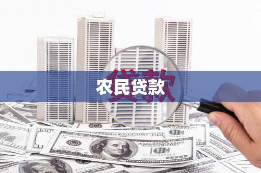 龙游农民贷款