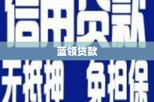 龙游蓝领贷款