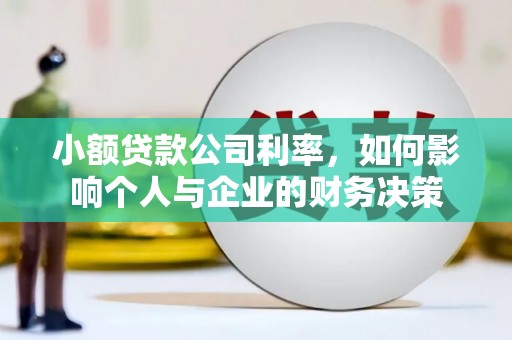 龙游小额贷款公司利率，如何影响个人与企业的财务决策