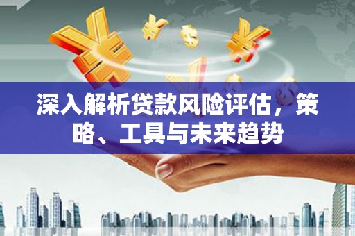 龙游深入解析贷款风险评估，策略、工具与未来趋势