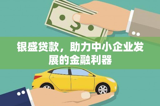 龙游银盛贷款，助力中小企业发展的金融利器