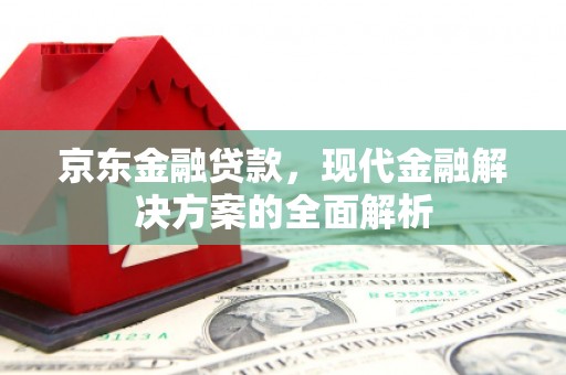 龙游京东金融贷款，现代金融解决方案的全面解析