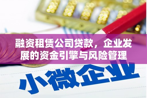 龙游融资租赁公司贷款，企业发展的资金引擎与风险管理