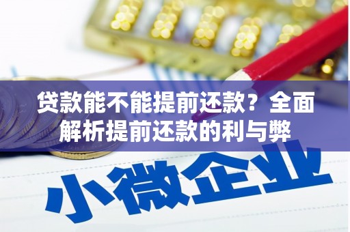 龙游贷款能不能提前还款？全面解析提前还款的利与弊