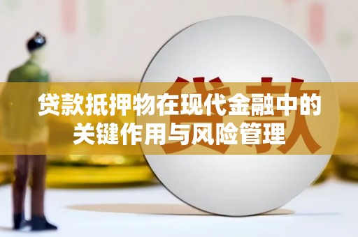龙游贷款抵押物在现代金融中的关键作用与风险管理