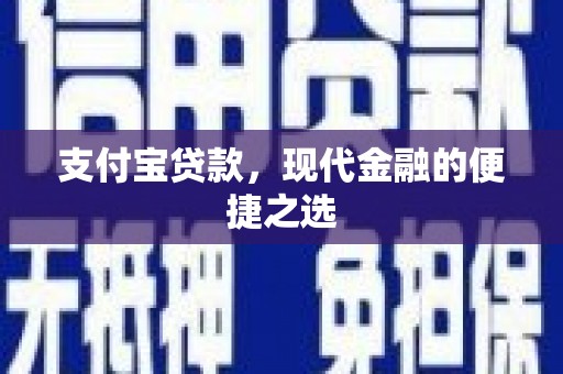 龙游支付宝贷款，现代金融的便捷之选