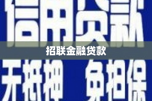 龙游招联金融贷款