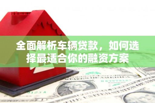 龙游全面解析车辆贷款，如何选择最适合你的融资方案