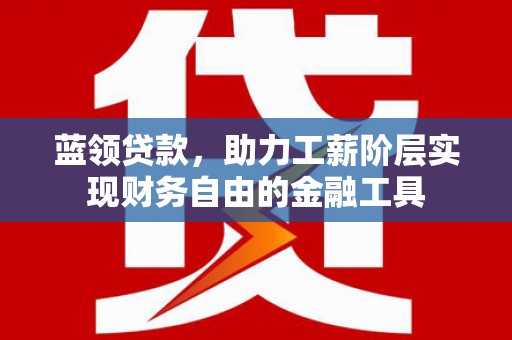 龙游蓝领贷款，助力工薪阶层实现财务自由的金融工具