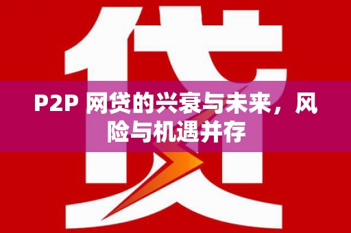 龙游P2P 网贷的兴衰与未来，风险与机遇并存