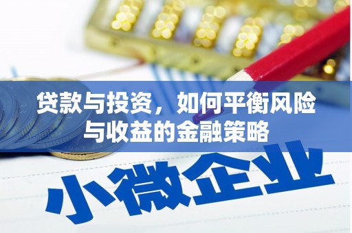 龙游贷款与投资，如何平衡风险与收益的金融策略