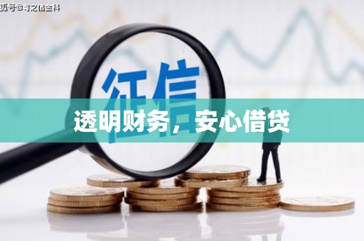 龙游透明财务，安心借贷