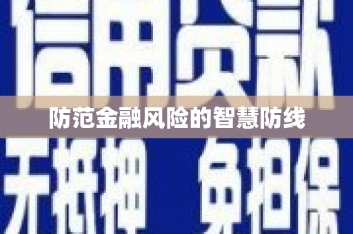 龙游防范金融风险的智慧防线