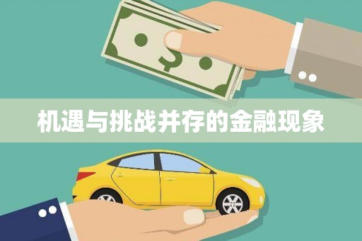 龙游机遇与挑战并存的金融现象